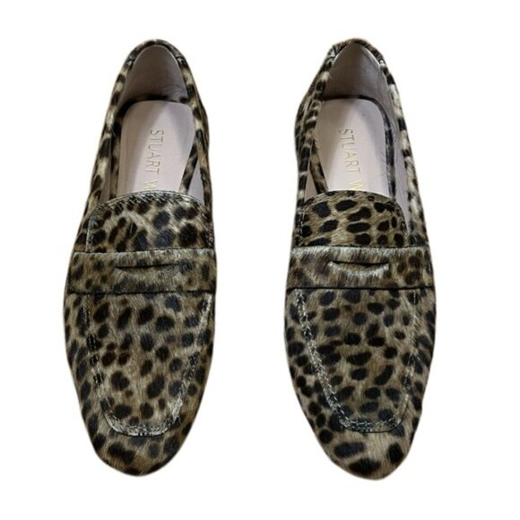 Stuart eitzman et eopard rint alf air enny oafers - Picture 2 of 3